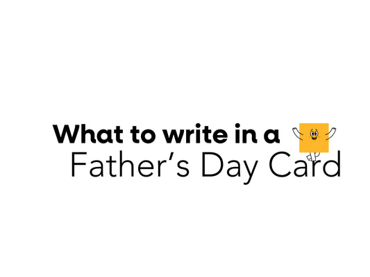 What to Write in a Father's Day Card