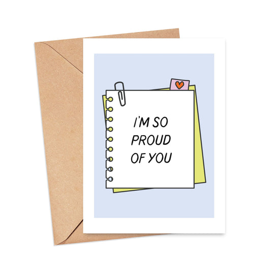 I'm So Proud of You Card Simply Happy Paper