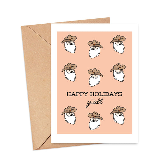 Happy Holidays Y'all Card Simply Happy Paper