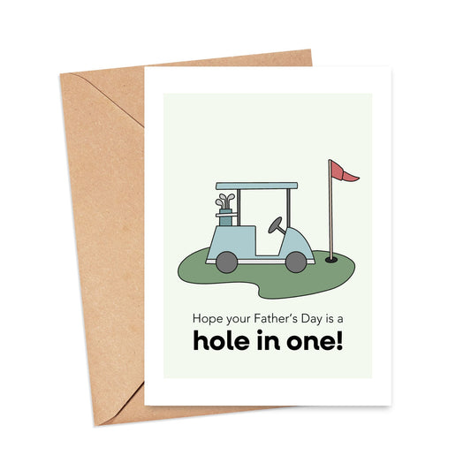 Hole in One Father's Day Card Simply Happy Paper