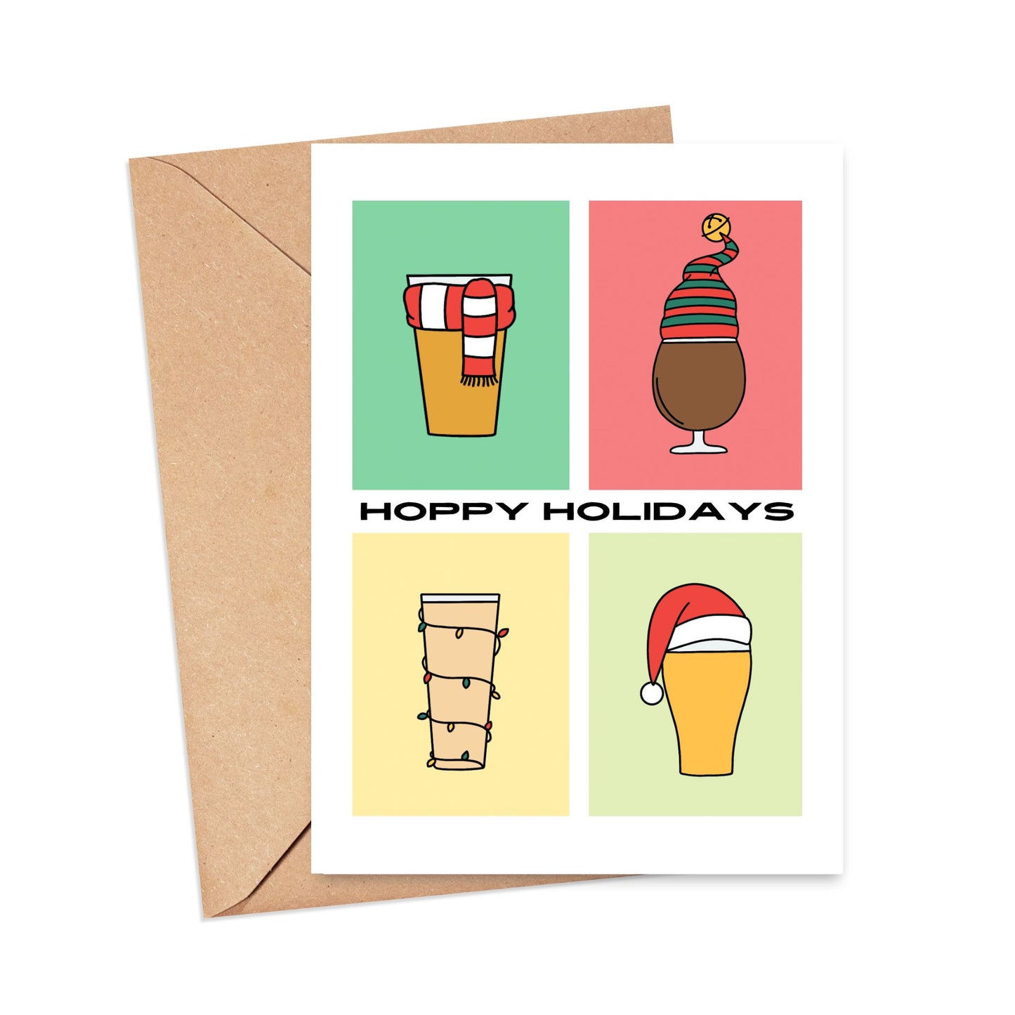 Hoppy Holidays Beer Card Simply Happy Paper